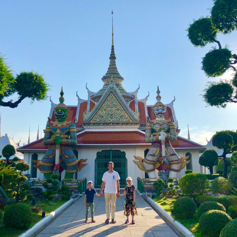 Wat Arun Temple Bangkok Thailand